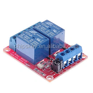 2 Channel 5V/9V/12V/24V relay with Optcoupter, each Channel can cutover high/low Level For Arduinos