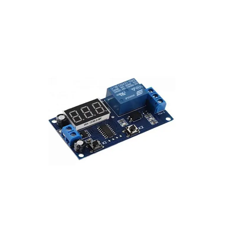 Power-on delay , power-on relay module, 12V car modification, Switch Countdown, Delay Relay Module