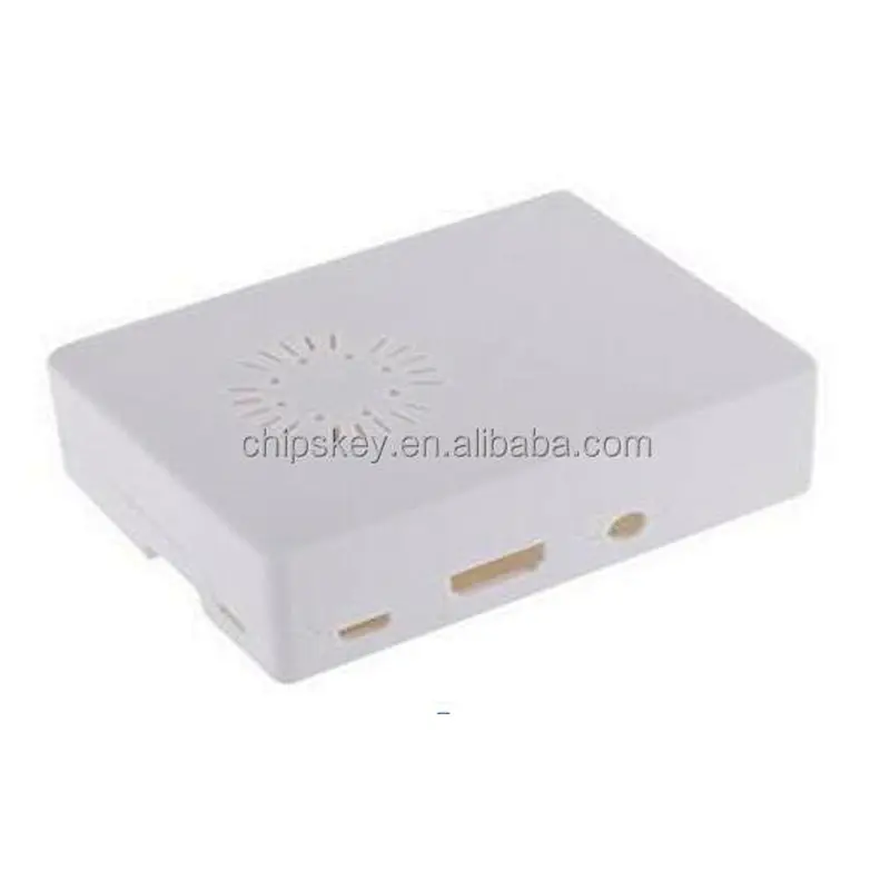 White Square Raspberry PI 3 Case Compatible Fan