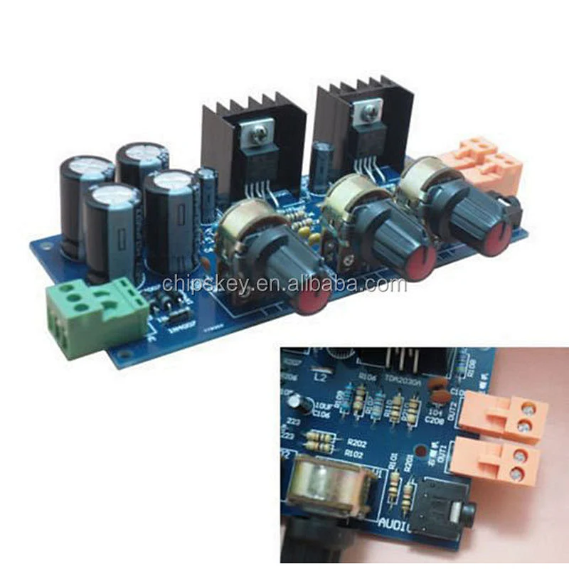 2x18W TDA2030A 2.0 Double Track TDA2030A Amplifier DIY Kit 5