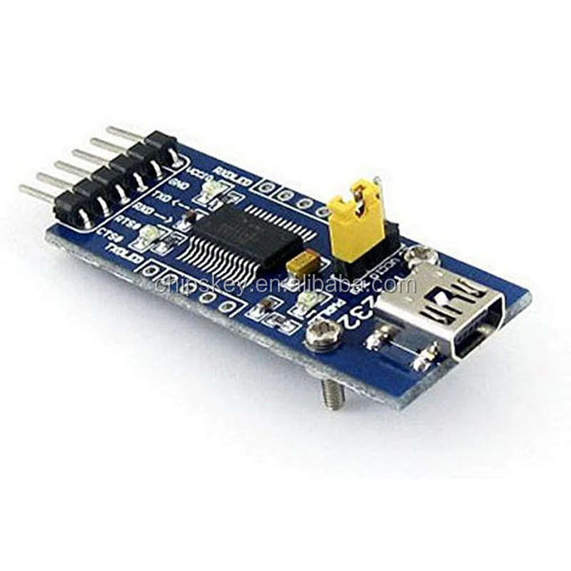 FT232 USB to serial communication module