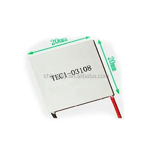 20*20 TEC1-03108 3V8A 17.5W semiconductor refrigeration