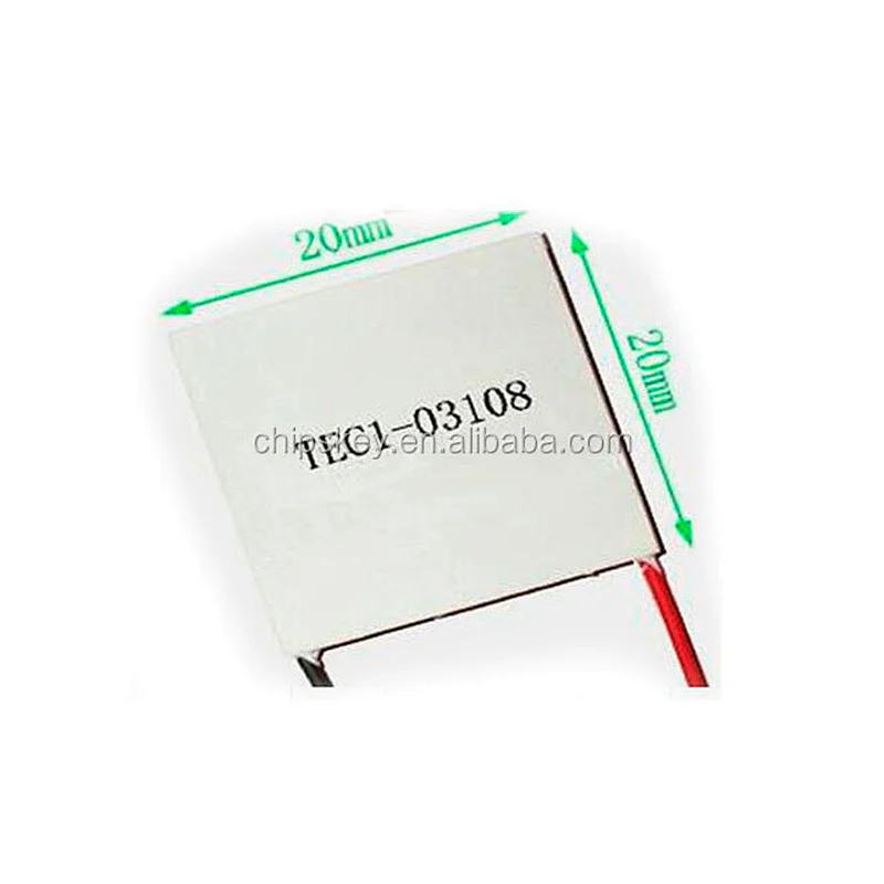 20*20 TEC1-03108 3V8A 17.5W semiconductor refrigeration