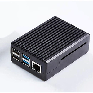 Black  heat sink, metal R PI4 shell  motherboard aluminum alloy case