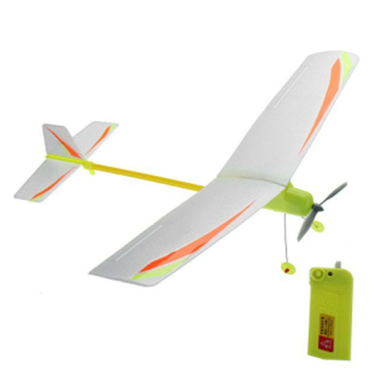 Chipskey DIY Electricity Airplane Plane Toy Glider Aircraft  Assembly Gift