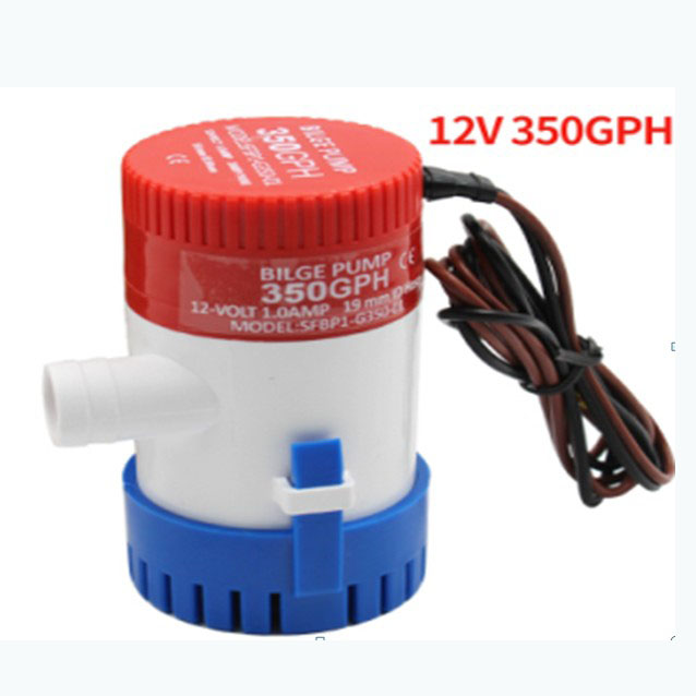 12V/24V DC submersible pump  cruiser boat drainage pump / marine water pump 750 350GPH