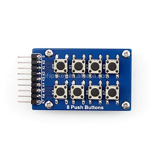 8 Push Buttons 2x4 8 Keypad Buttons Module Accessory board matrix Keypad