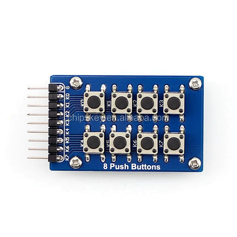 8 Push Buttons 2x4 8 Keypad Buttons Module Accessory board matrix Keypad