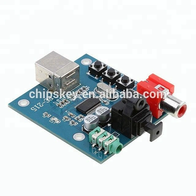 PCM2704USB sound card DAC decoder USB input coaxial fiber HIFI sound card decoder