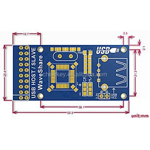 SL811 USB Board SL811HST-AXC SL811HS Host/Slave Evaluation Development Module