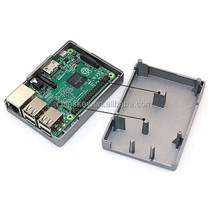 Aluminum  Raspberry Pi 3 Case Enclosure Box Grey
