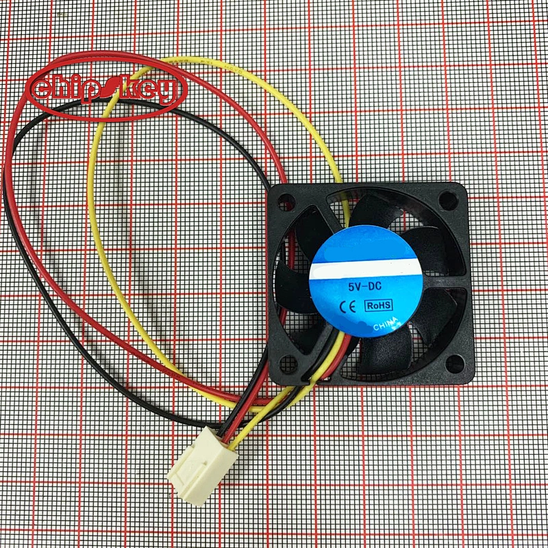 5V 0.25A 40x40x10mm 4010S 3-Wires Brushless DC Cooling Fan
