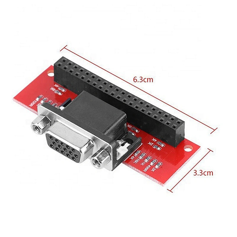Raspberry Pi 3 B/ 2 /B+ VGA666 Module Gert-VGA adapter