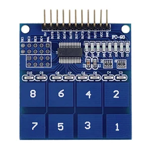 TTP226 8-way touch module Capacitive touch switch digital touch sensor module