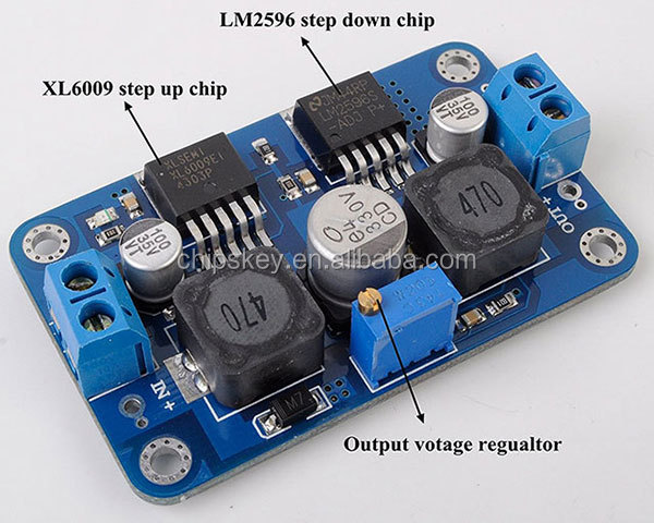 XL6009 LM2596S DC-DC converter step-up module