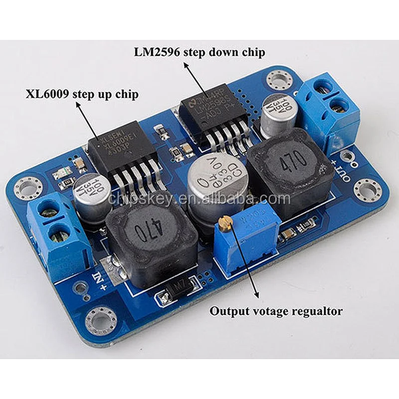 XL6009 LM2596S DC-DC converter step-up module