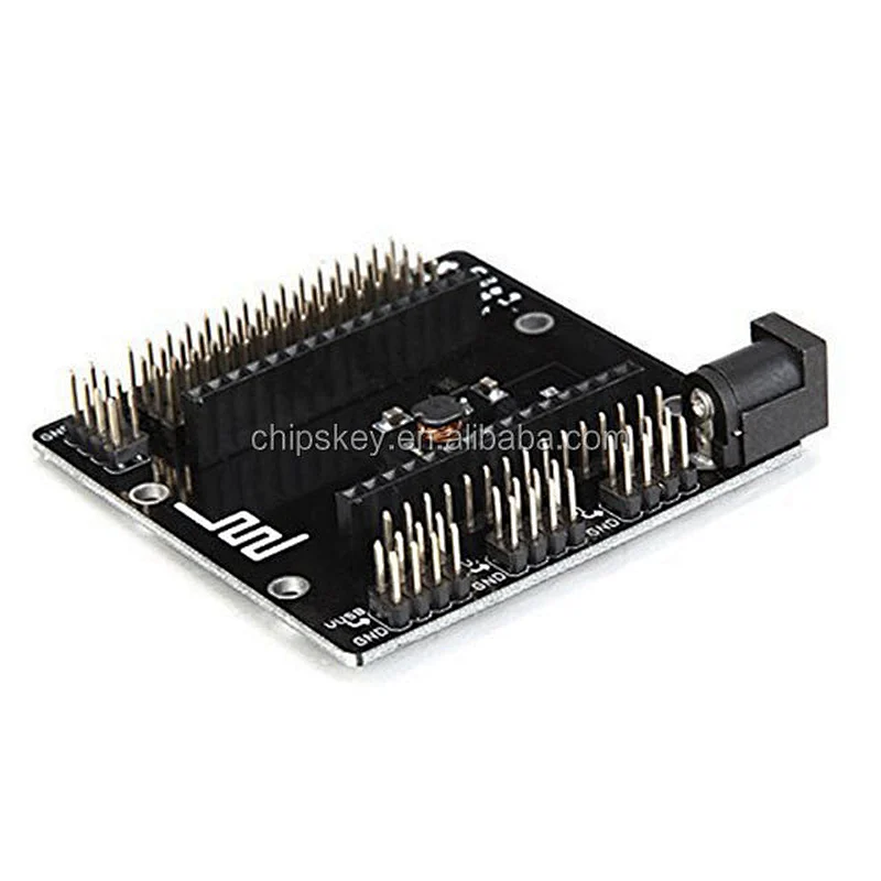 NodeMcu base ESP8266 Shield testing DIY Breadboard