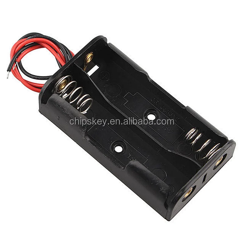 2AA 3V Battery Case With 9V battery Socket