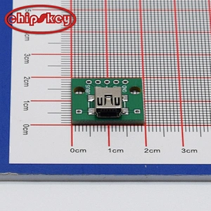 USB to DIP  female socket MINI5P patch to 2.54mm inline