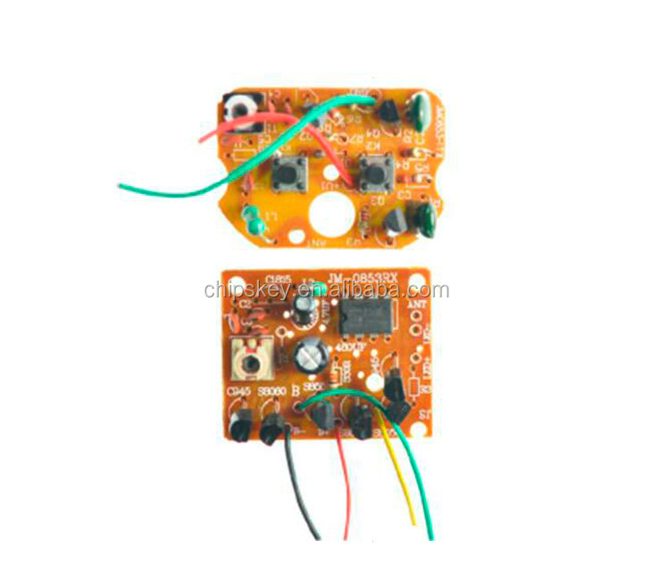 2CH Remote control circuit Transmitter board + Receiver board