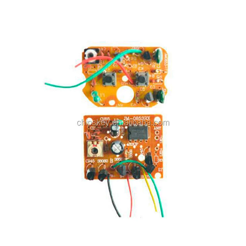 2CH Remote control circuit Transmitter board + Receiver board
