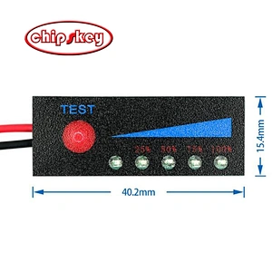 4S lithium battery 14.8V, full 16.8V /12V car battery indicator board