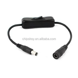 Power Cable 5.5x2.1mm with siwtch