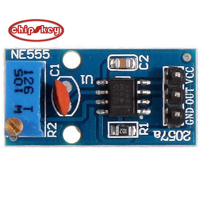 NE555 pulse generator