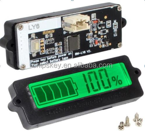 Type Built Type Built LY6 Blue / Green LCD Blue / Green LCD Digital Indicator Tester Battery Capacity Lead-Acid Battery Lithium