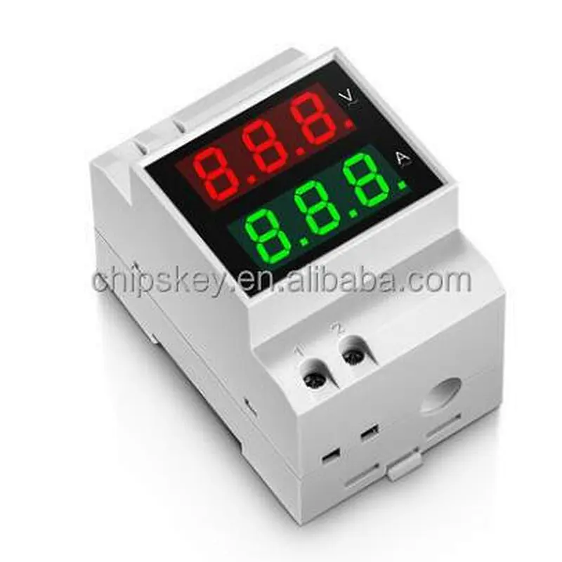 D52-2042 Voltmeter+Ampermeter Display 200-450V external CT ~ 200A