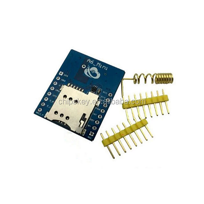 Mini A6 GPRS GSM Kit Wireless Extension Module Board Antenna Tested Super SIM800L