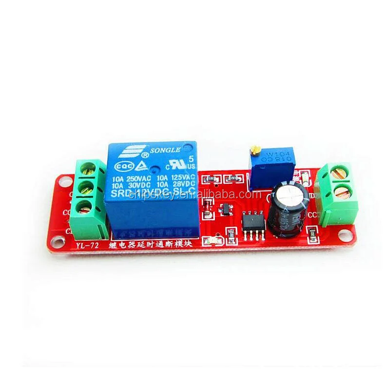 12V Delay-off relay module