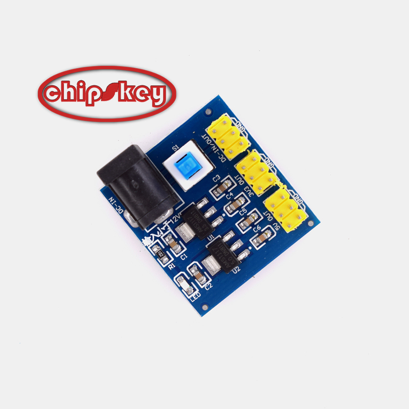 Power Module / Multiple Output DC-DC / Voltage Conversion Module / 12V to 3.3 / 5 / 12V