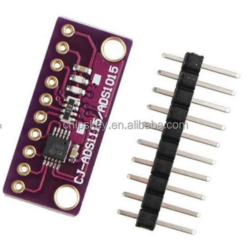 16 Bit I2C 4 Channel ADS1115 Module ADC with Pro Gain Amplifier