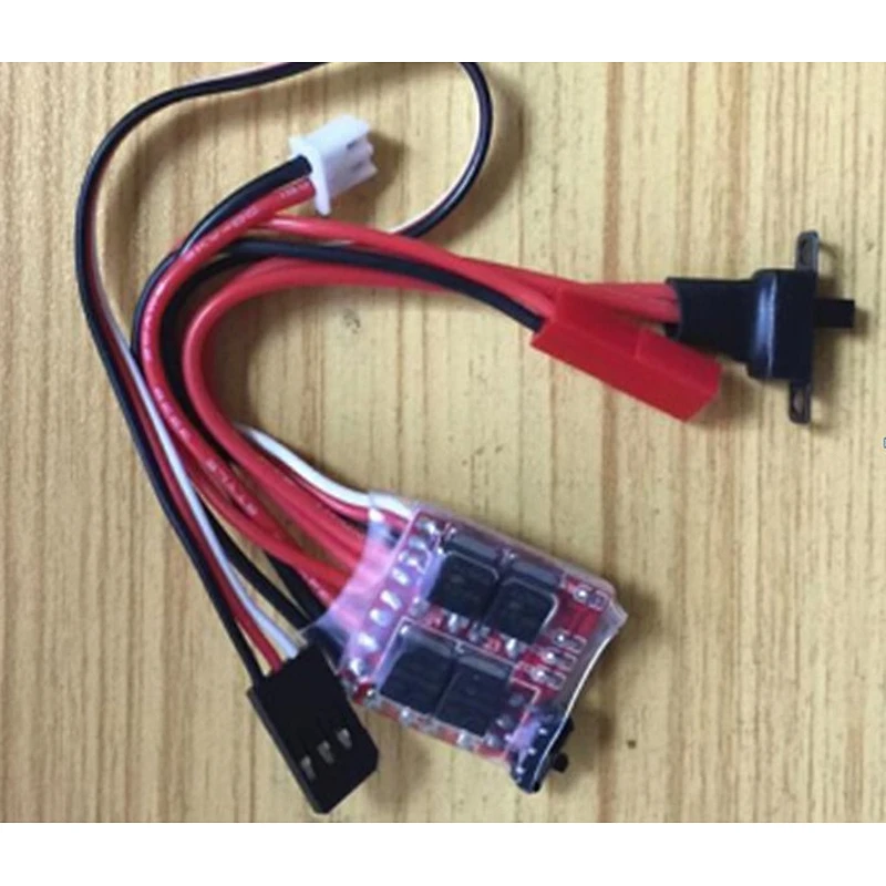 30A ESC MOQ H Bridge Mini Electric Vehicle / Marine Two-Way Brushed ESC