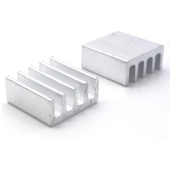 Raspberry pi 4B aluminum silver heatsink