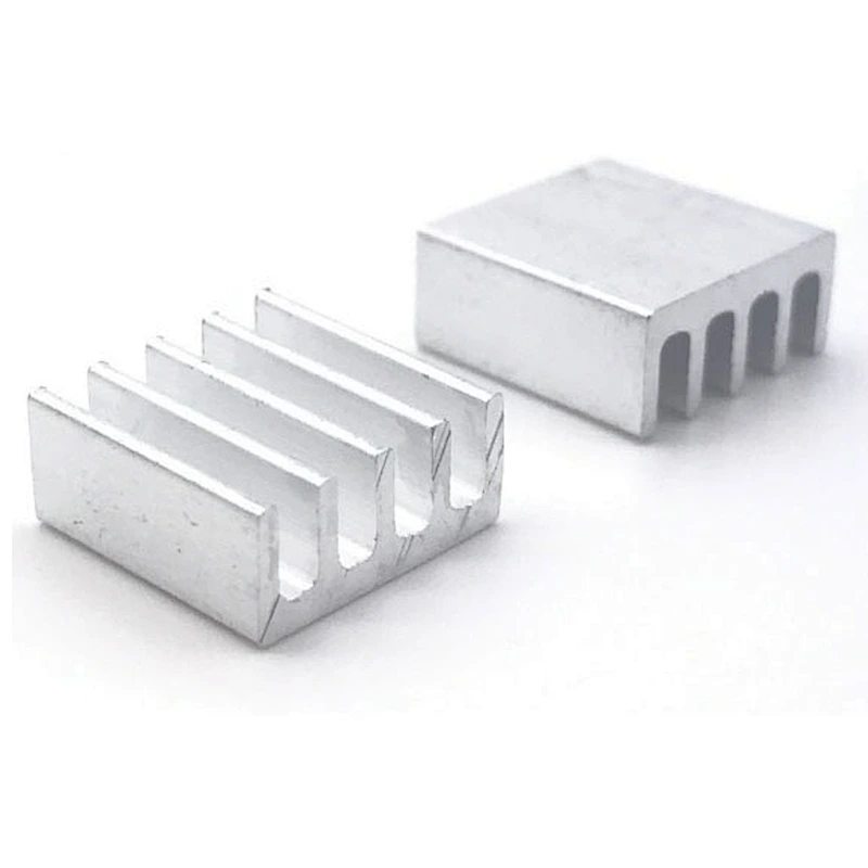 Raspberry pi 4B aluminum silver heatsink