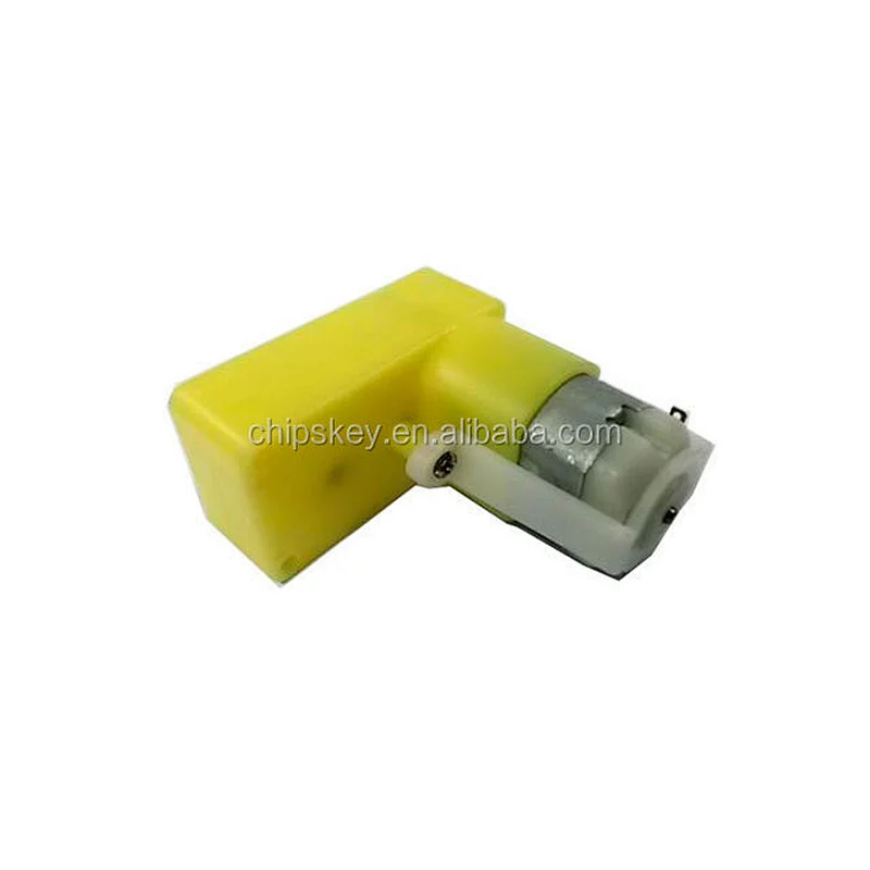 DC3-6V Single Axis L type 1:120 Reduce Rate TT Motor