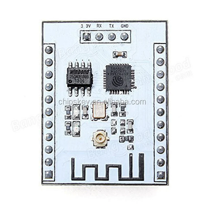 ESP8266 serial port WIFI all IO leads to the WIFI transceiver wireless module ESP-201