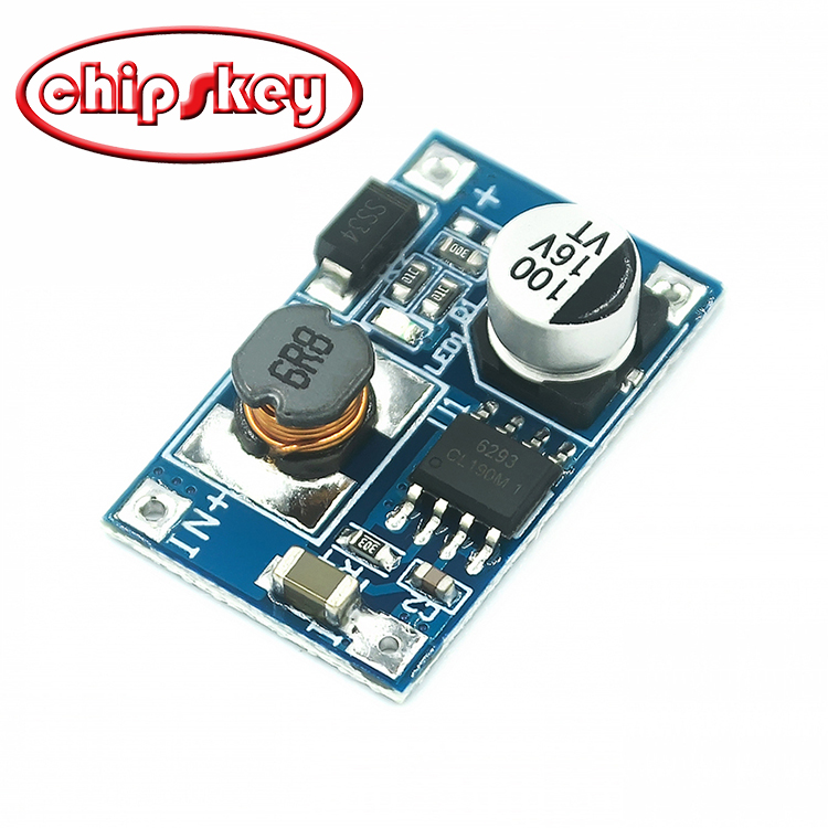 8W high power boost module / input 3V-6V to 12V 3.7V lithium battery charging treasure USB boost board