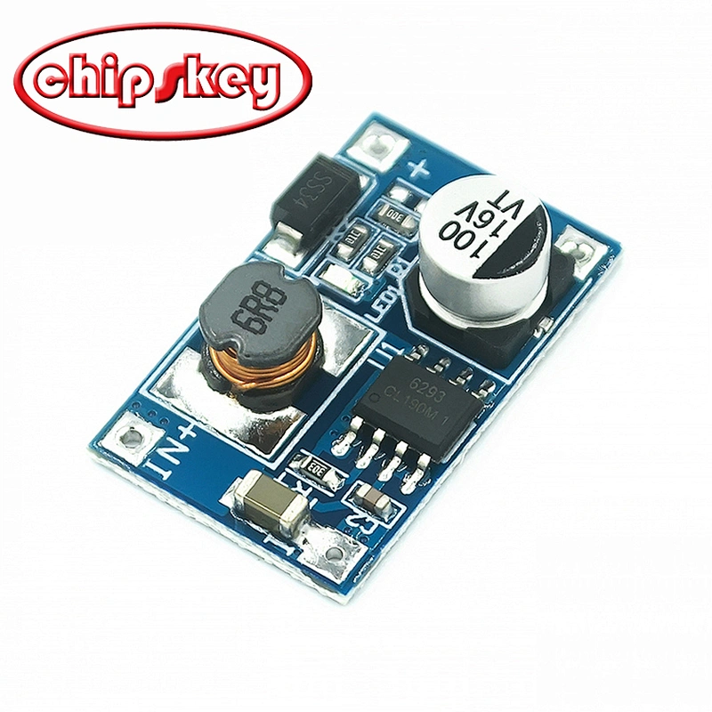 8W high power boost module / input 3V-6V to 12V 3.7V lithium battery charging treasure USB boost board