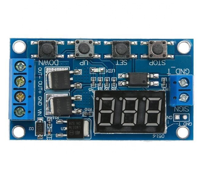 Alloet Trigger Cycle Timing Delay Control Switch Circuit Double MOS Control For Industrial Digital Display