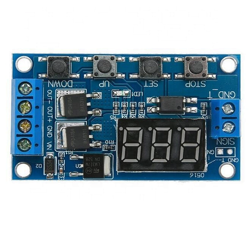 Alloet Trigger Cycle Timing Delay Control Switch Circuit Double MOS Control For Industrial Digital Display