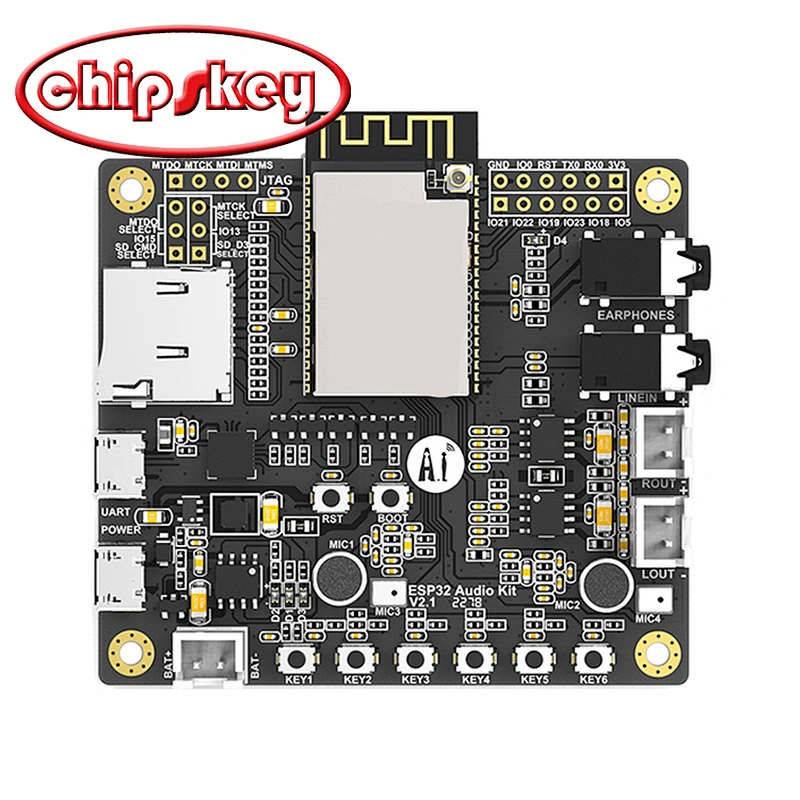 WiFi +  module ESP32 serial to WiFi ESP32-Aduio-Kit Audio Development Board