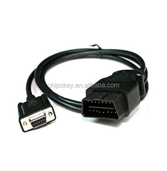 OBD-II 16P M TO DB9P F CABLE OBD OBD2-DB9