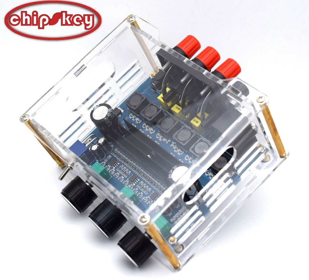 XH-M566 power TPA3116D2 2.1 digital power amplifier stereo + subwoofer audio amplifier