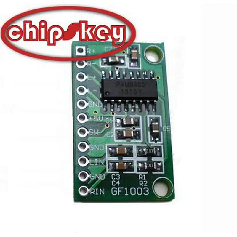 Chipskey XH-M178 mini digital amplifier board / 3W high power / PAM8403 mini audio amplifier board