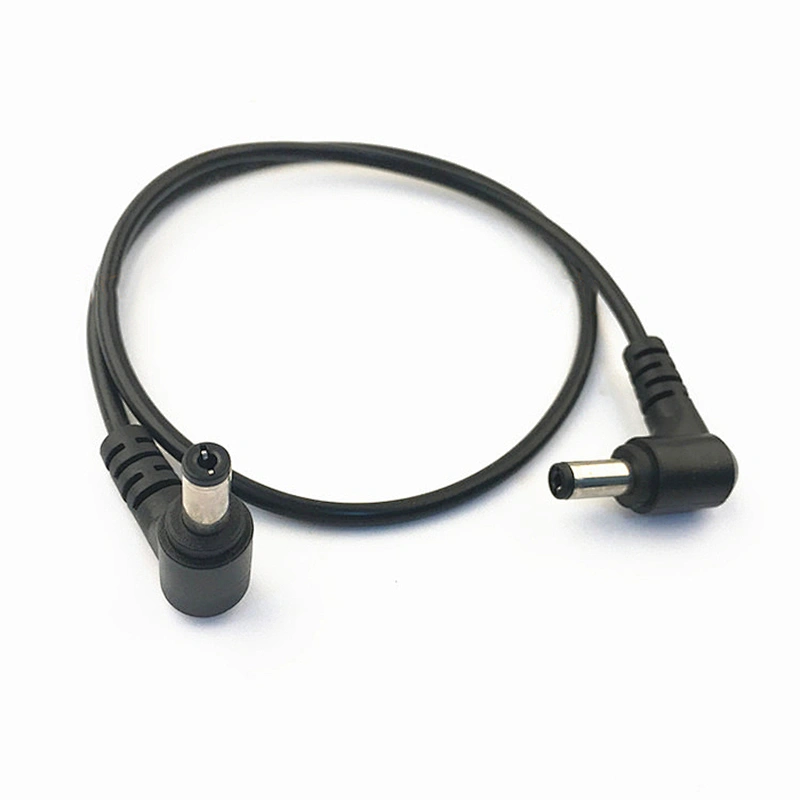 Right Angle 90 Degree DC 12V Power Plug DC Cable