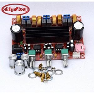 DC12V-24V 2x50W+100W TPA3116 2.1 Channel Digital Audio Amplifier circuit Board TPA3116D2 Subwoofer Speaker Amplifiers xh-m139