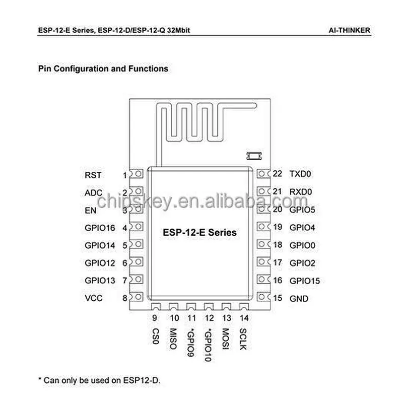 ESP8266 ESP-12E Wifi Module